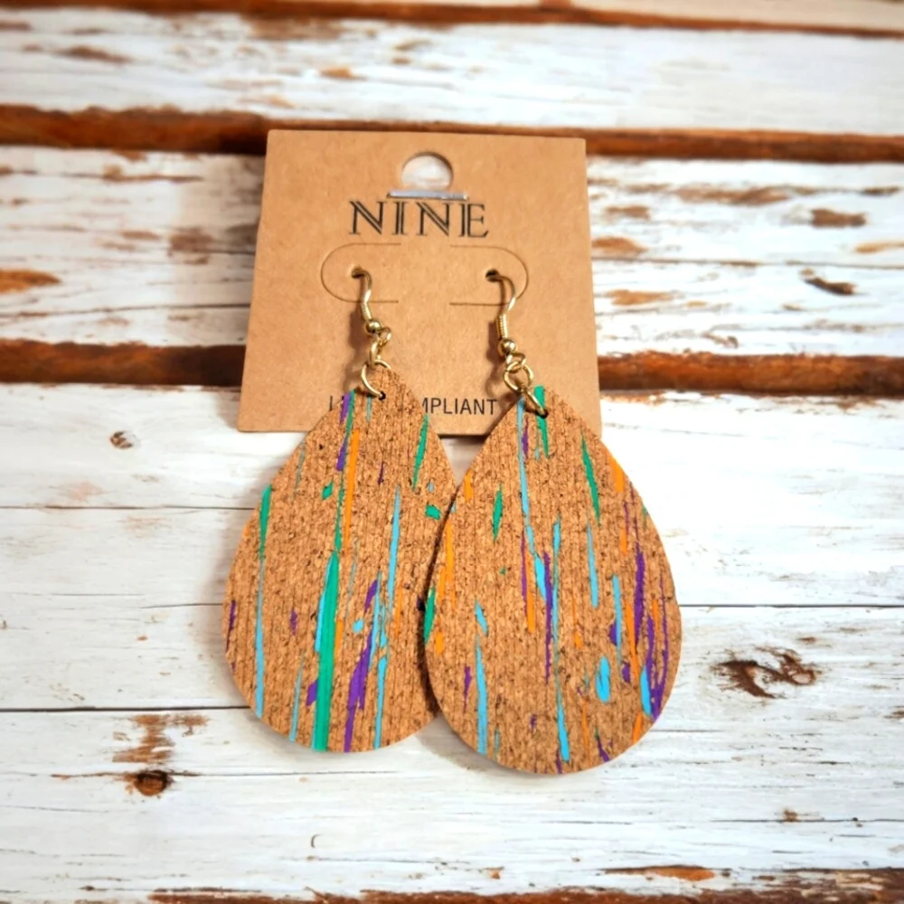 Cork earrings